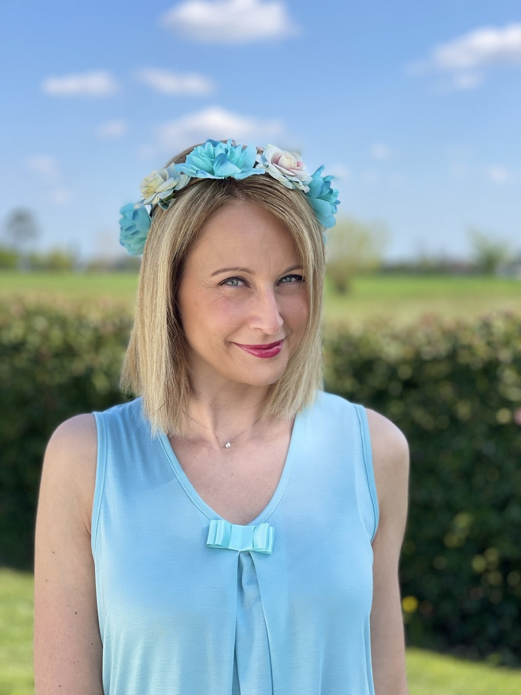 Camicia Fiocco Spalla Larga