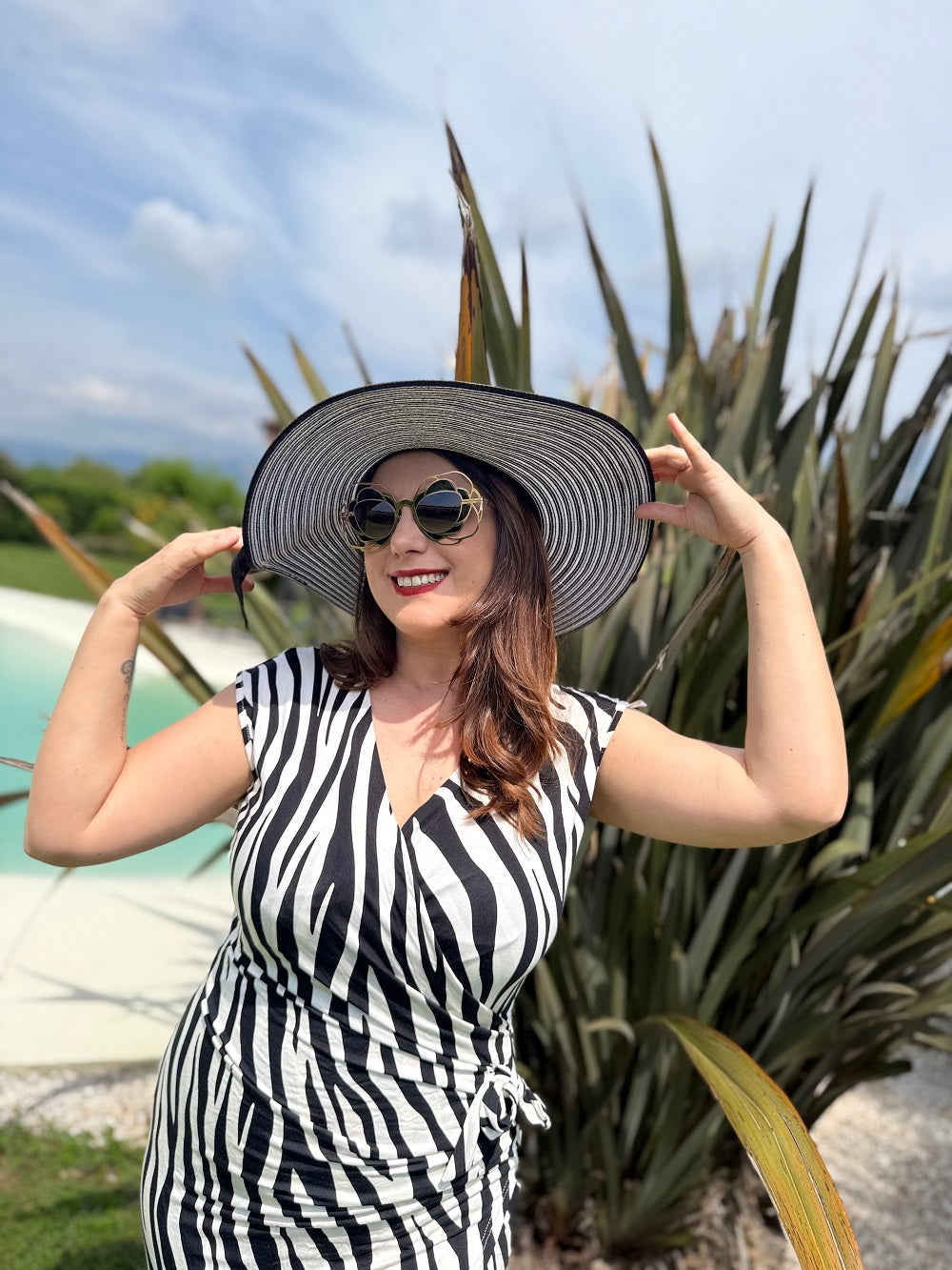 Abito Mare Donna Portafoglio  Animalier 86154