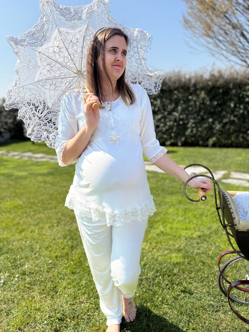 Pigiama Donna Nursery 3/4