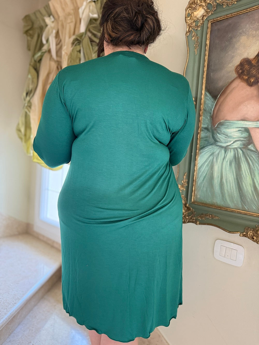 Camicia Donna Manica Lunga Modal Raso