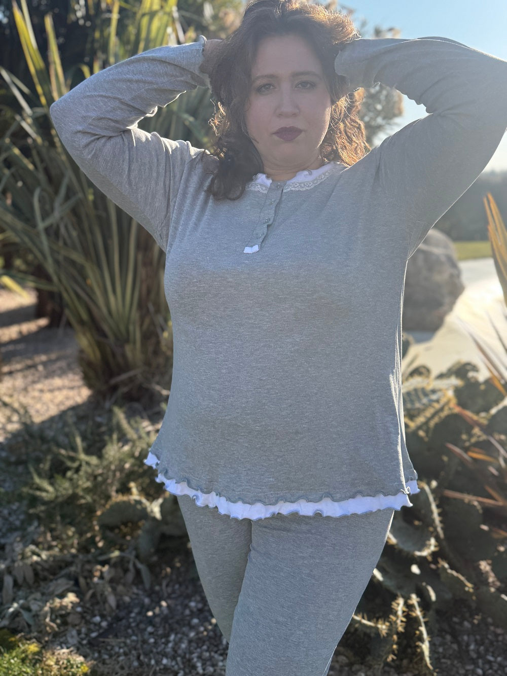 PIGIAMA MARIA MANICA LUNGA