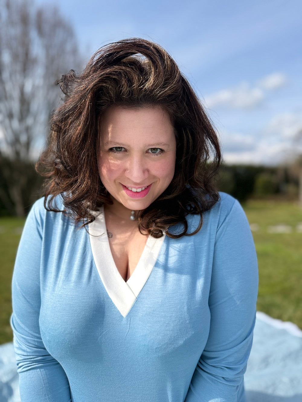 Camicia Lidia Manica Lunga Donna