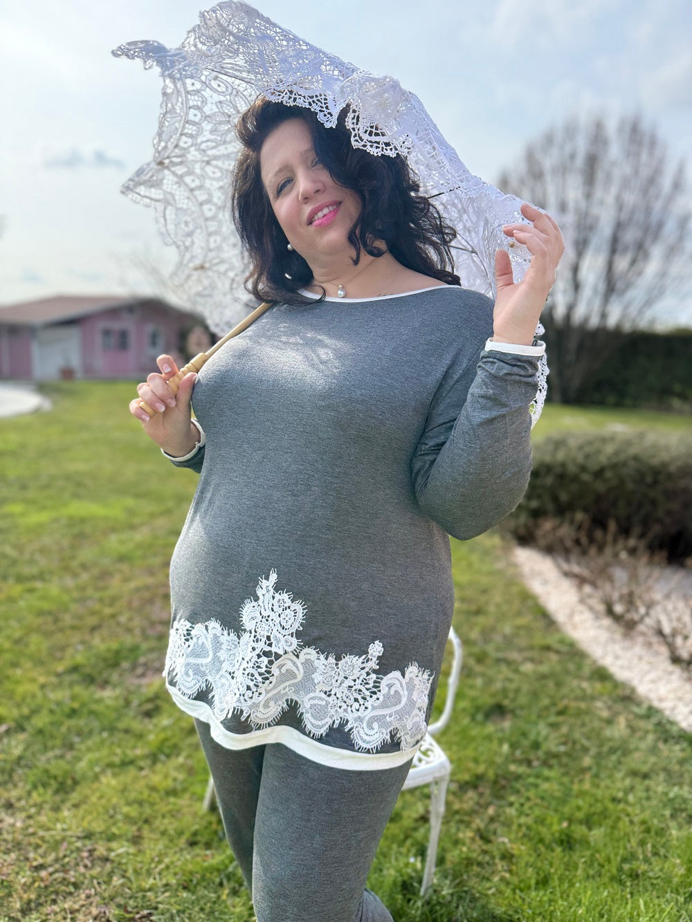 Pigiama Donna Manica Lunga Zaira