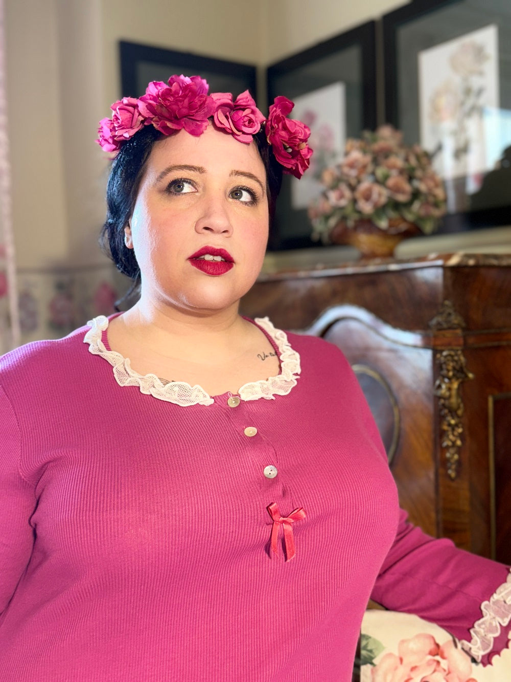 Pigiama Donna Manica Lunga Regina