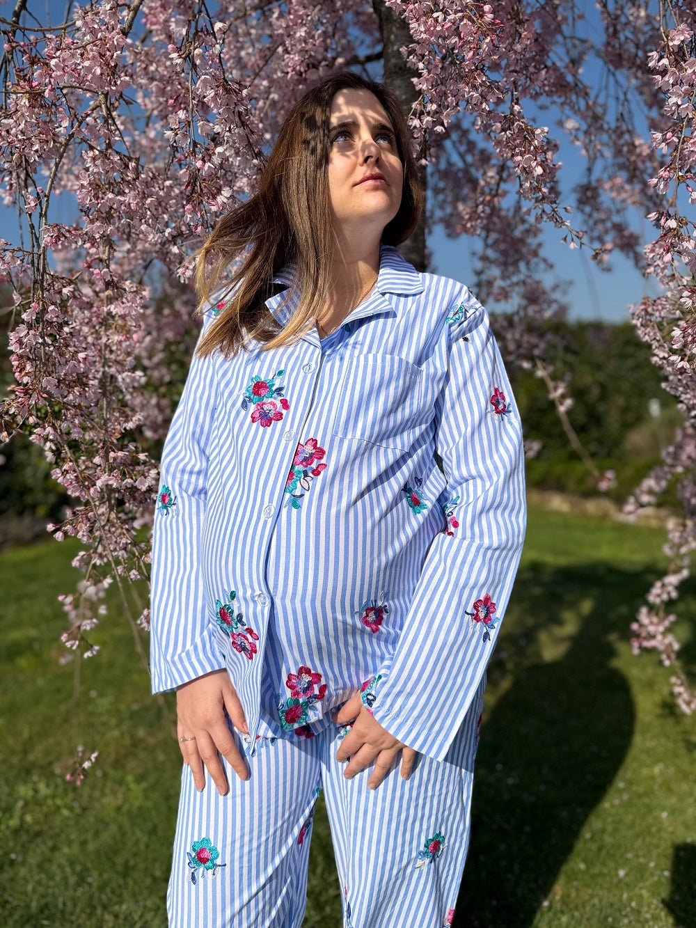 Pigiama Donna Tutto Aperto Delfina