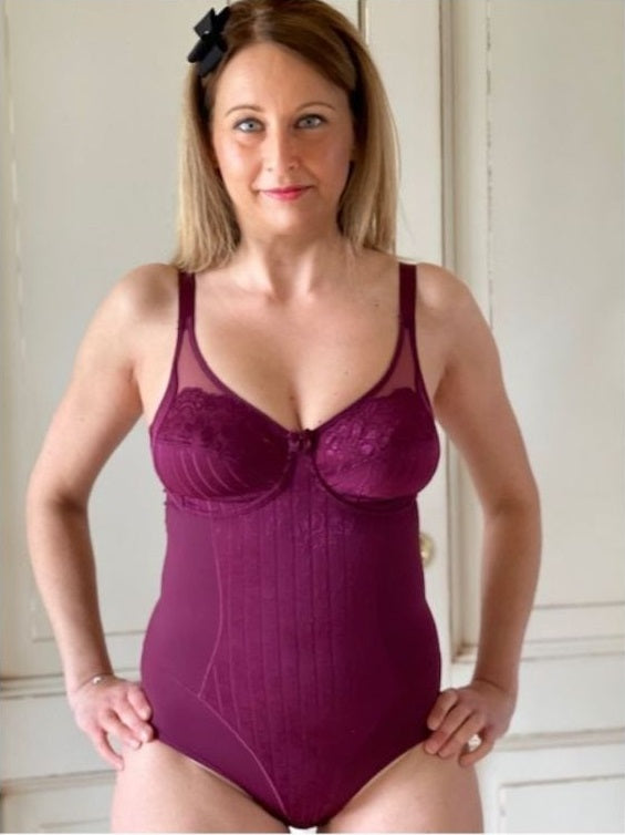 Body Donna Senza Ferretto Scarlet