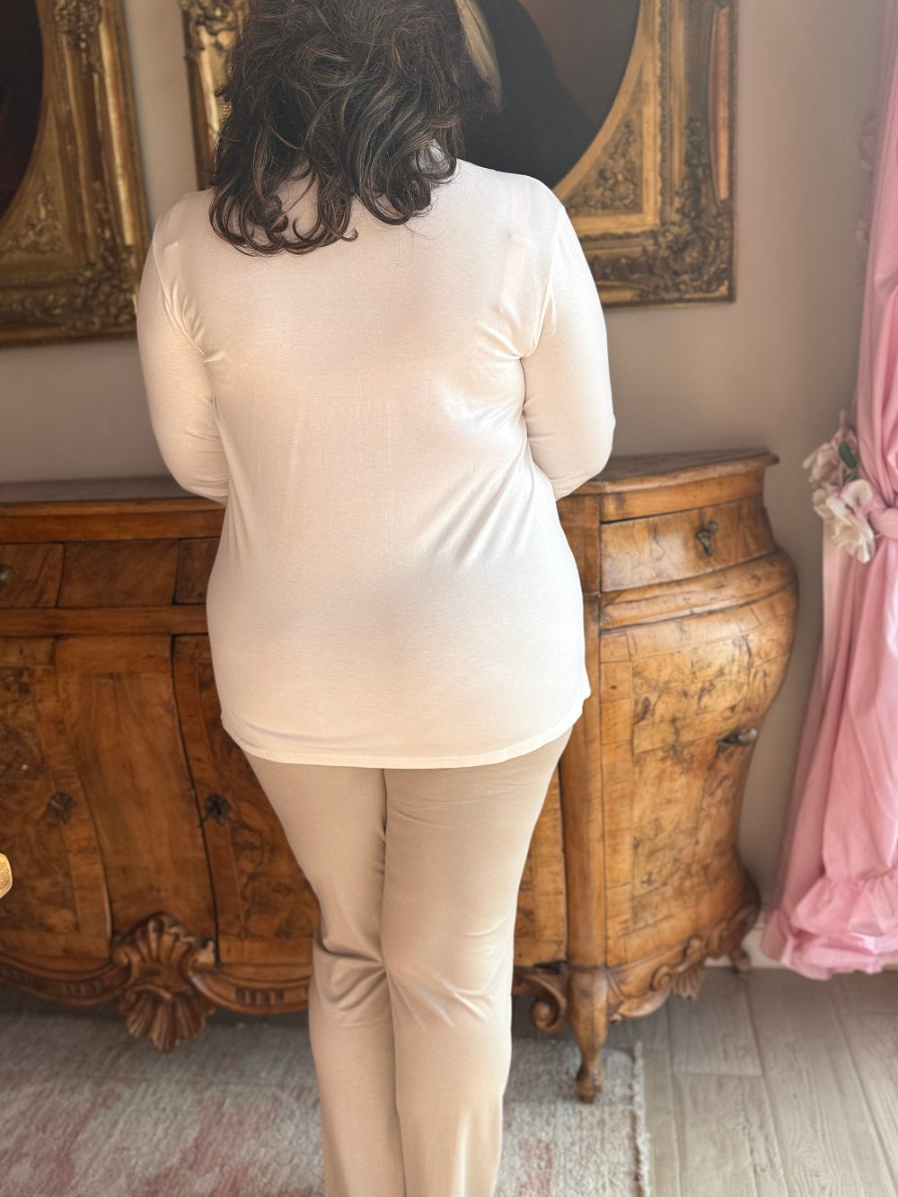 Pigiama Donna Manica Lunga  9074