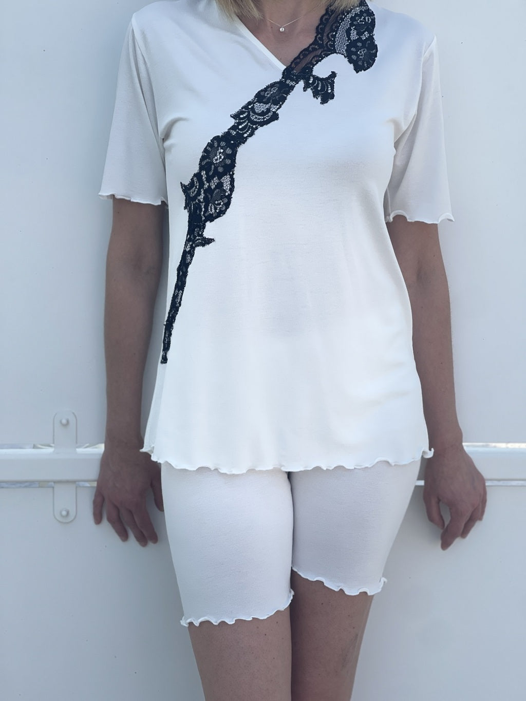 Pigiama Olivia Manica Corta