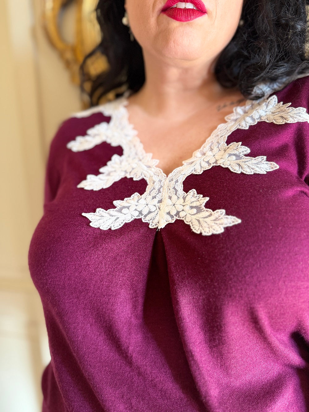 Camicia Donna Manica Lunga Iva Cachemire