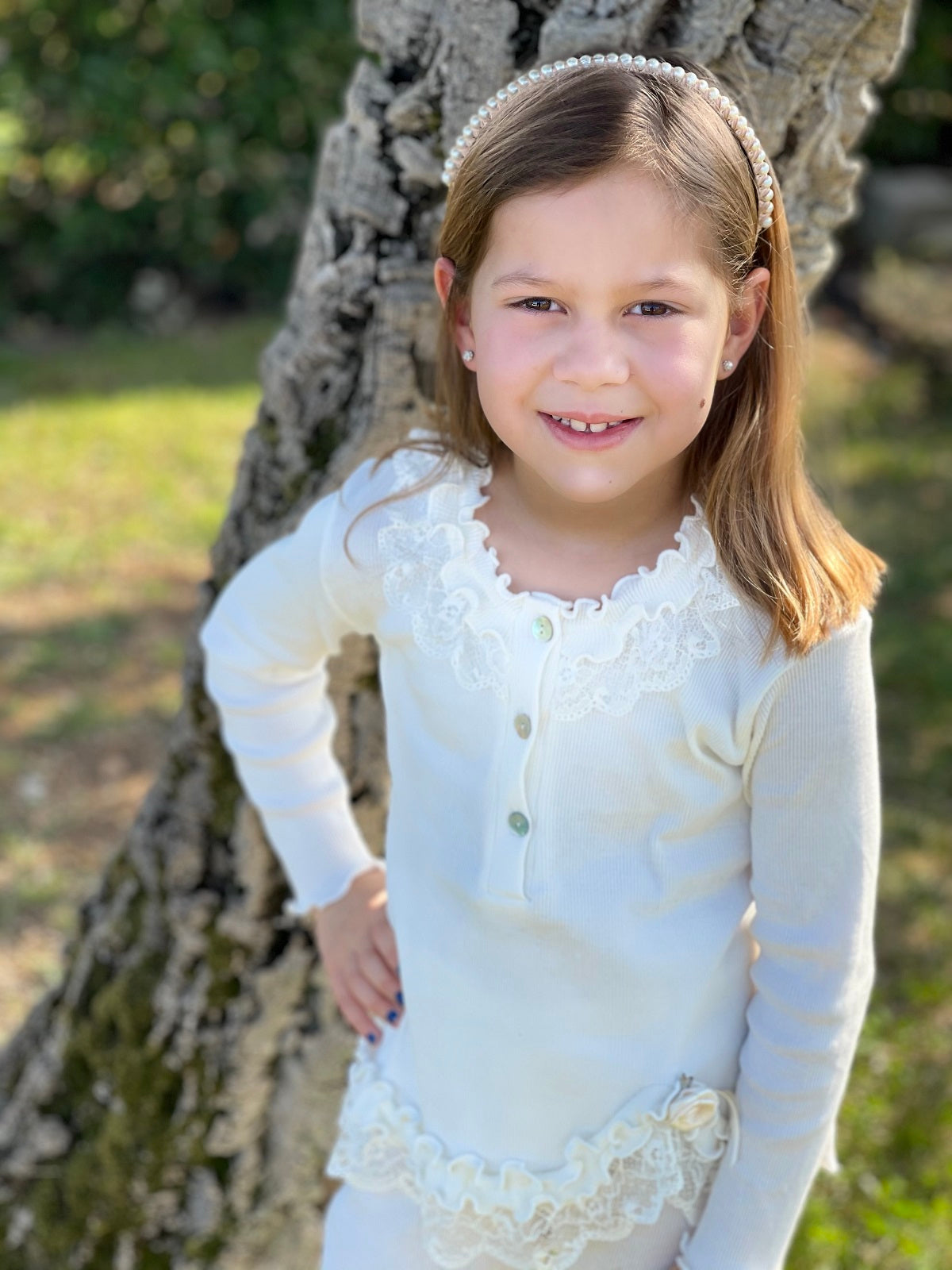 Pigiama Rouches Bimba