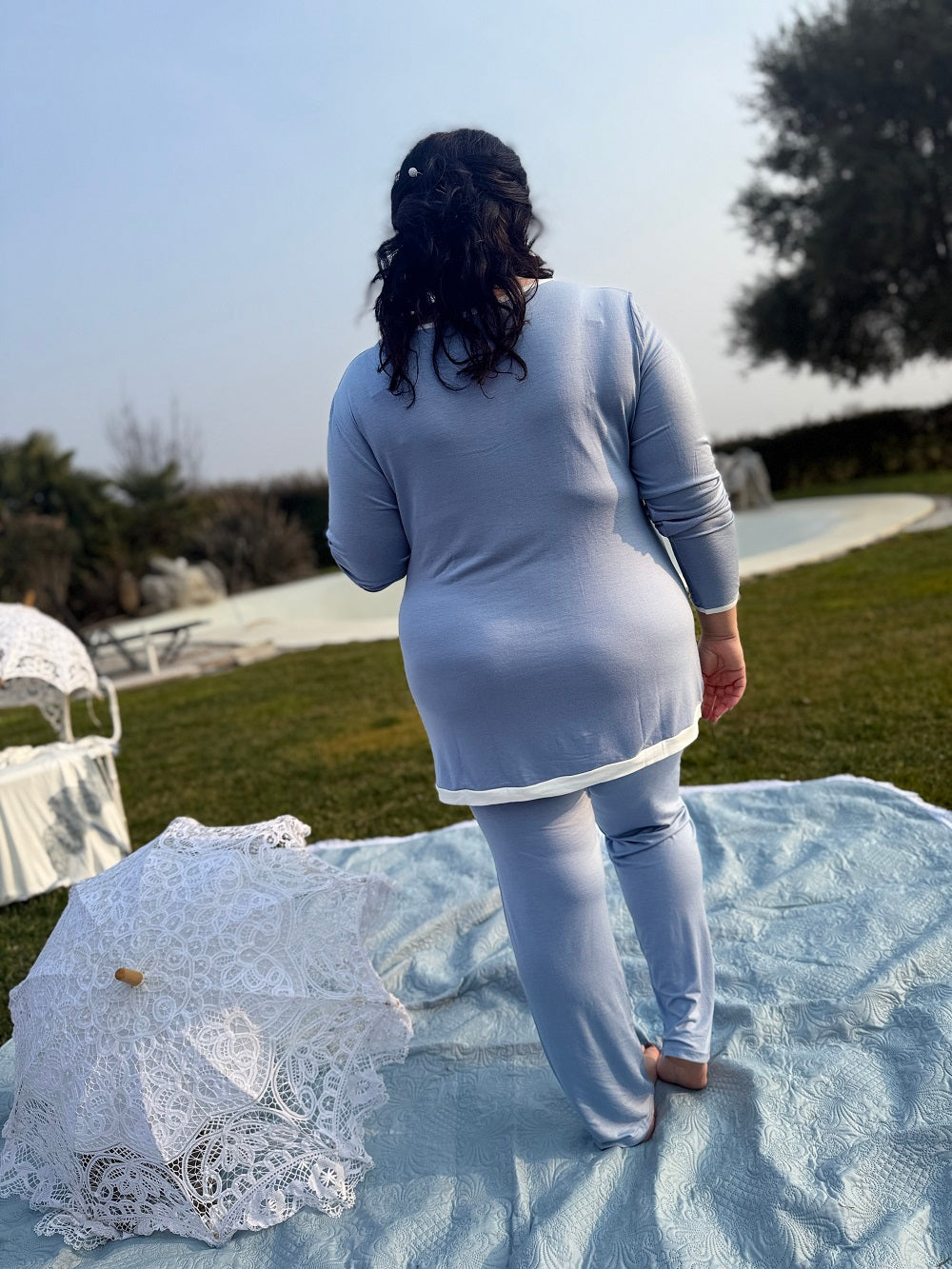 Pigiama Donna Manica Lunga Zaira