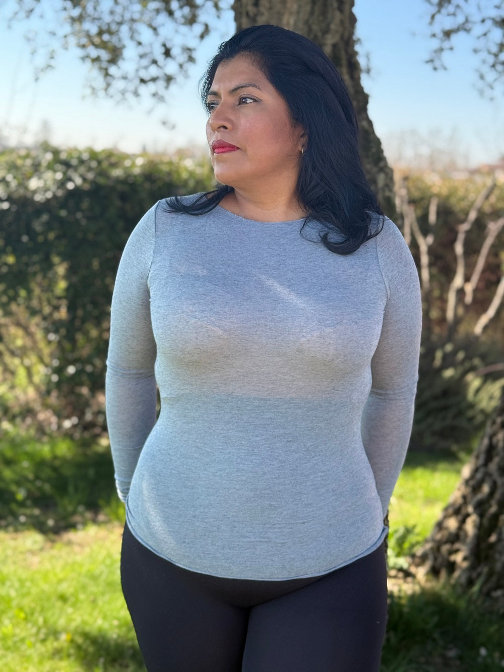 Maglia Donna Manica Lunga Cashemere