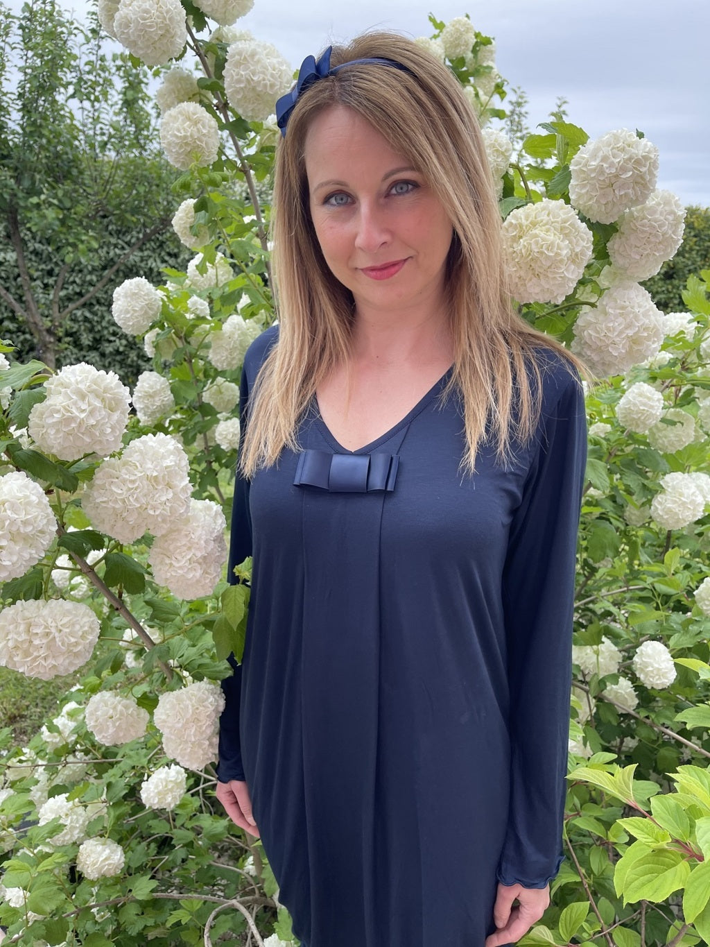 Camicia Donna Manica Lunga Modal Raso