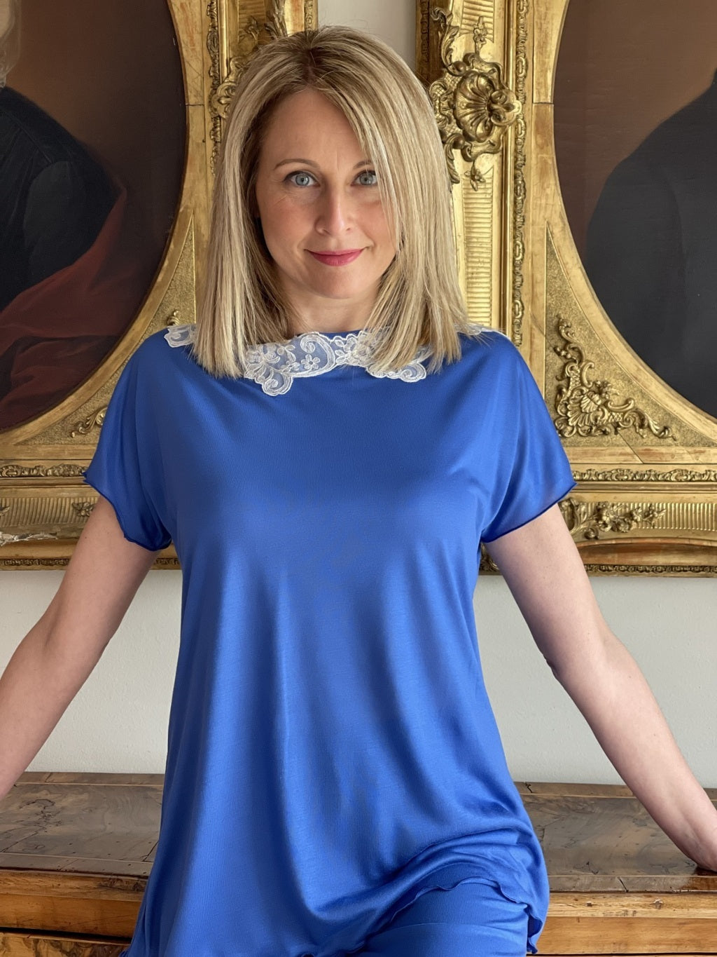 Pigiama Donna Manica Corta Pinocchietto Chanel