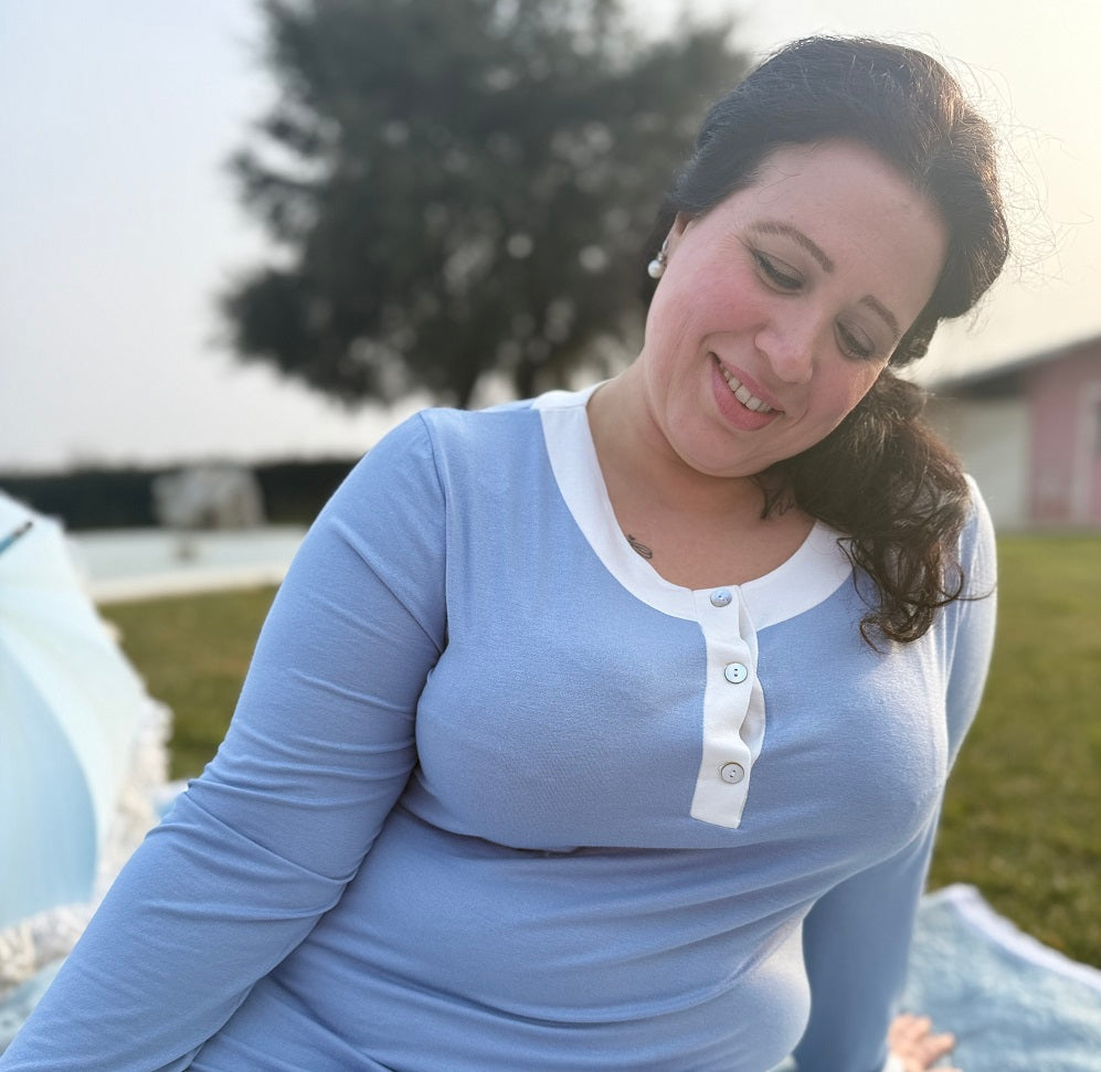 Camicia Donna Manica Lunga Mira