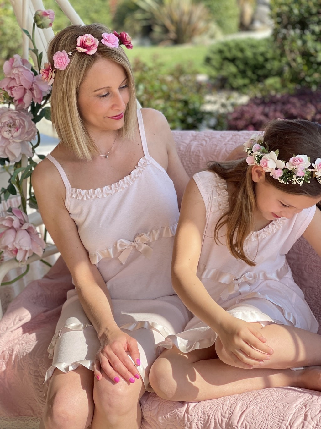 Camicia Balze Raso Bimba