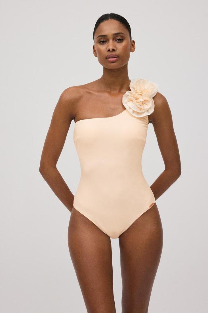 Costume Intero Donna Fiore Assimmetrico 83051