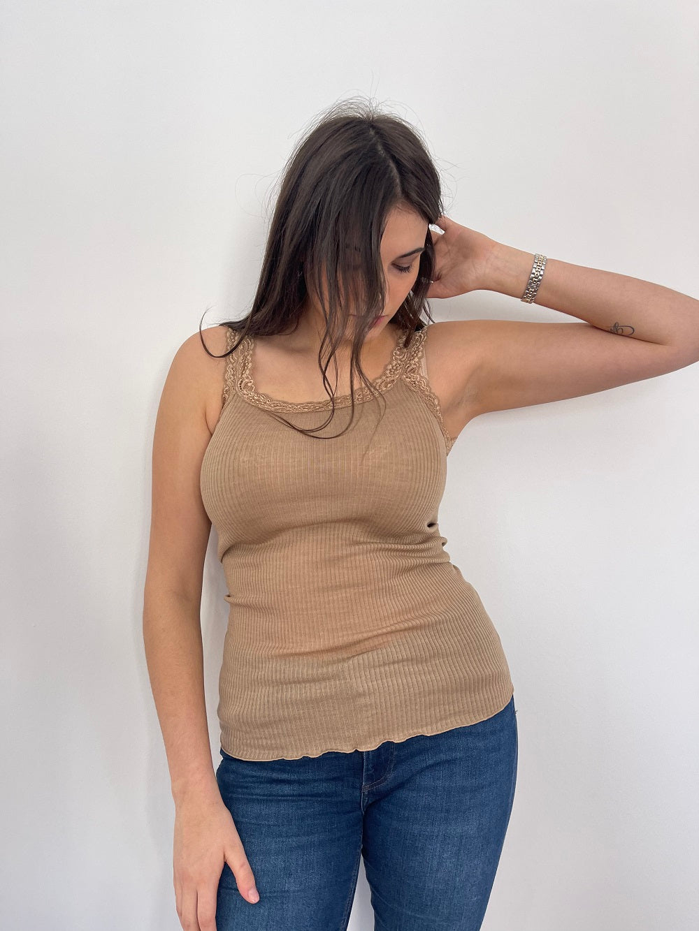 Canotta Donna Lana Seta 1491