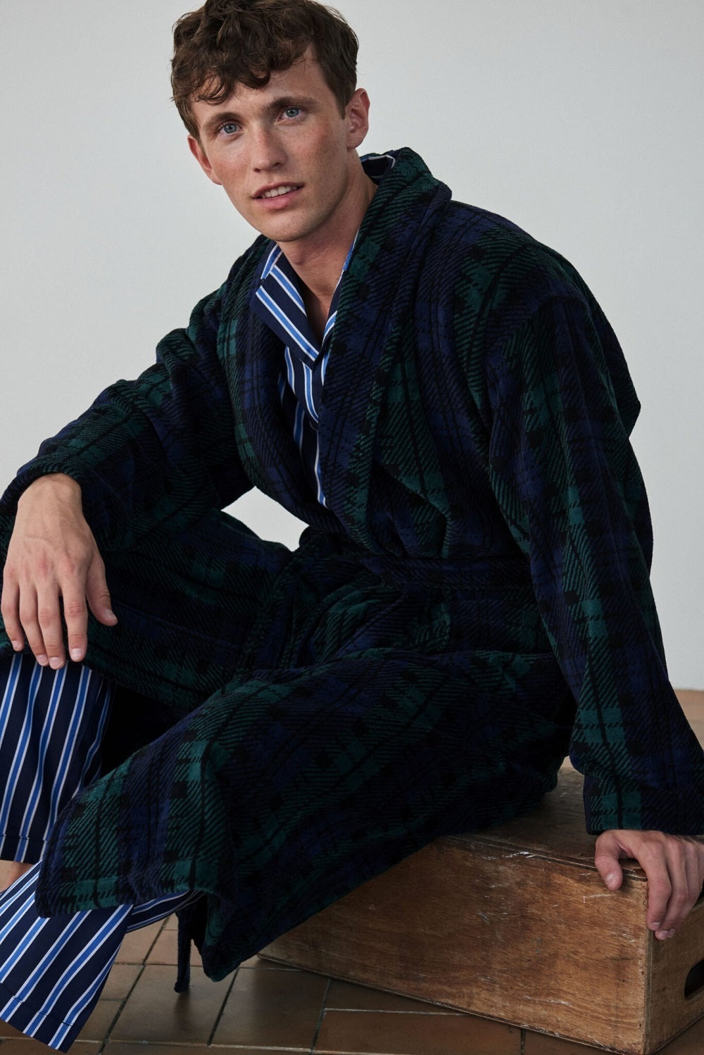 Accappatoio Uomo Righe 22296 - Main Image