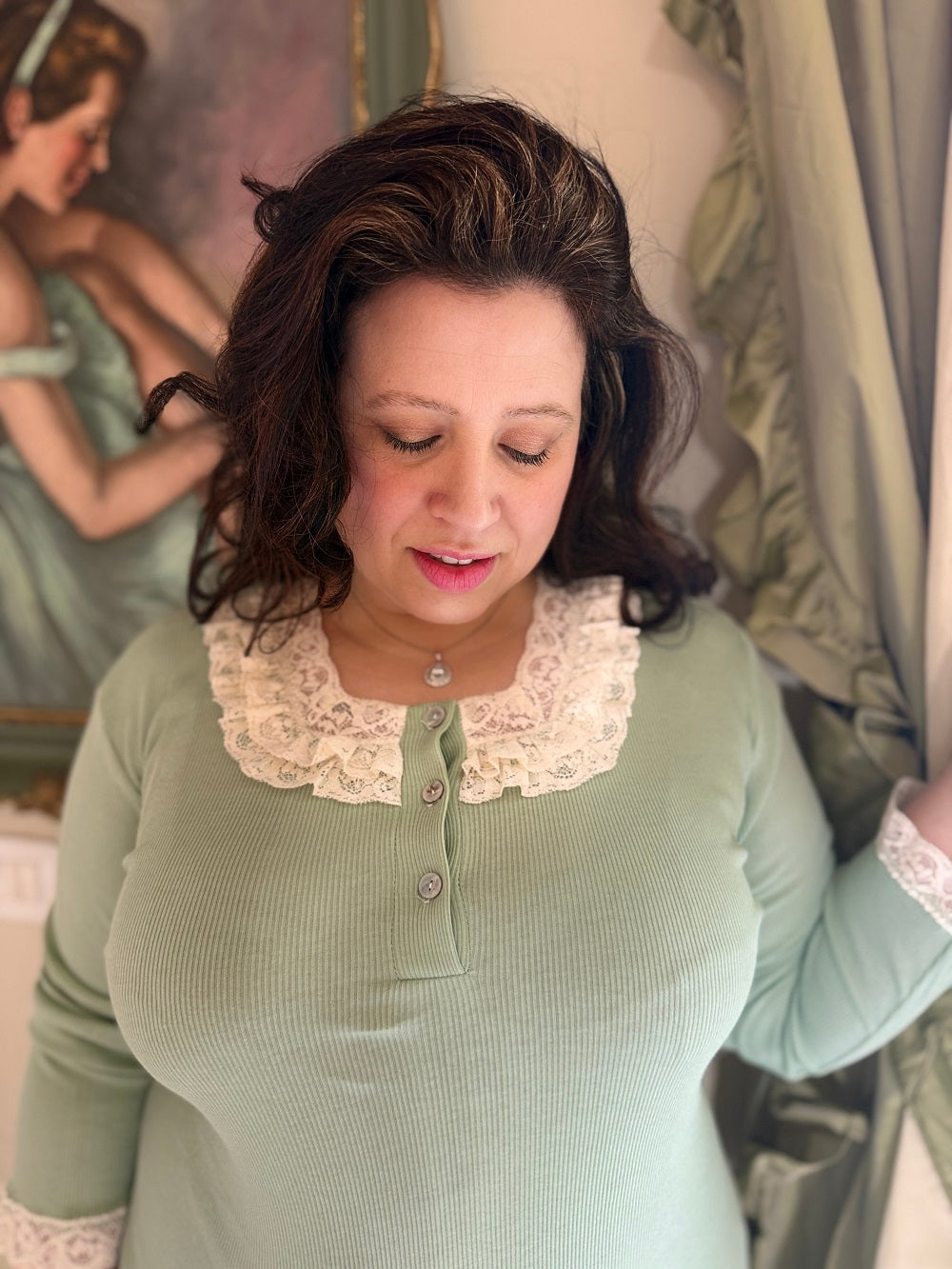 Pigiama Donna  Manica Lunga  Parigi