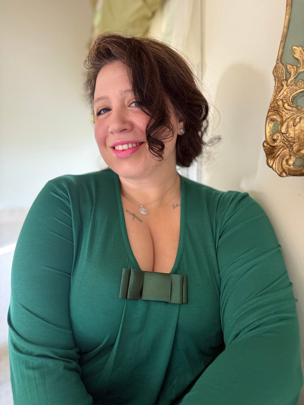 Camicia Donna Manica Lunga Modal Raso