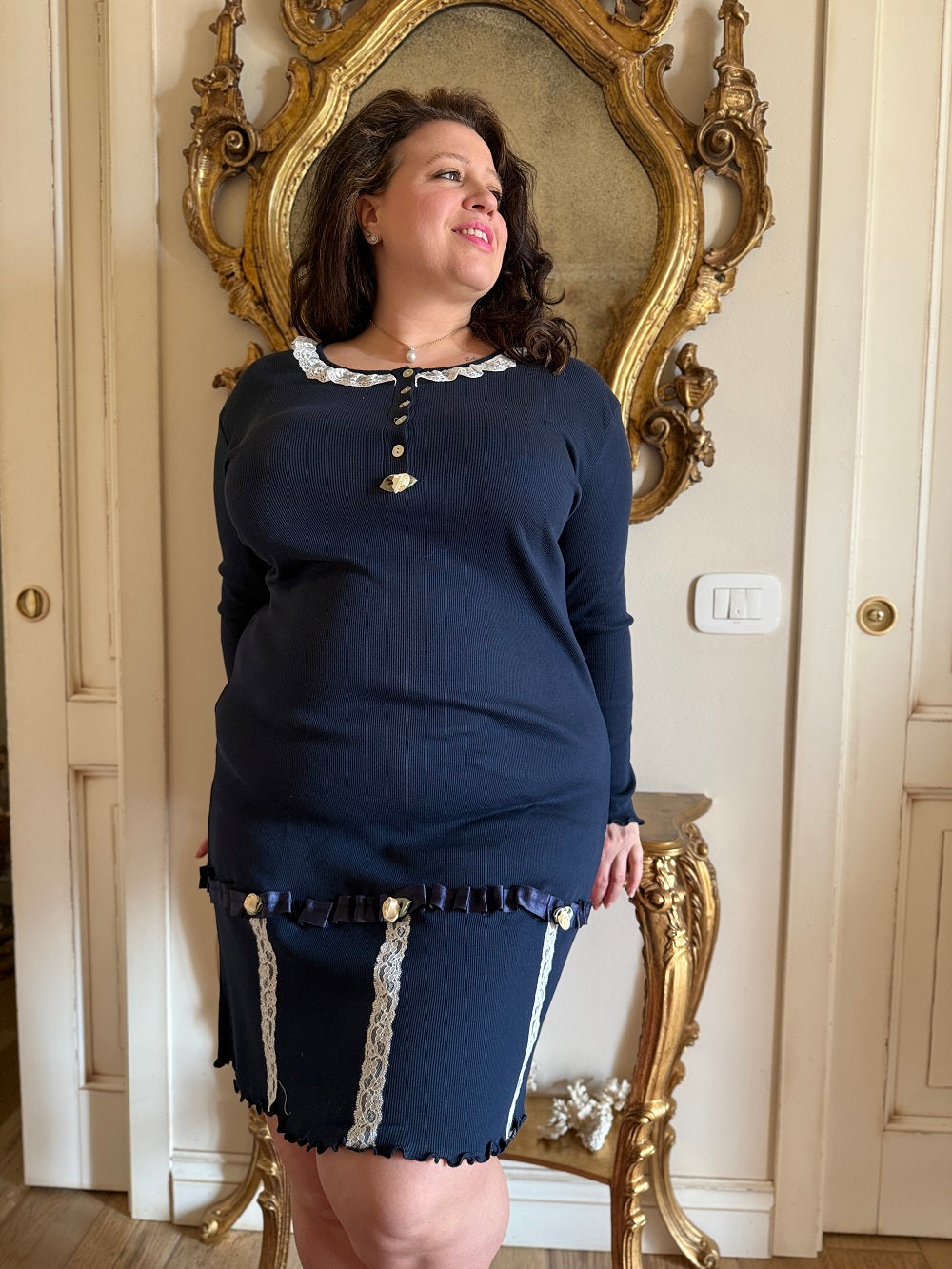 Camicia Donna Manica Lunga Rich