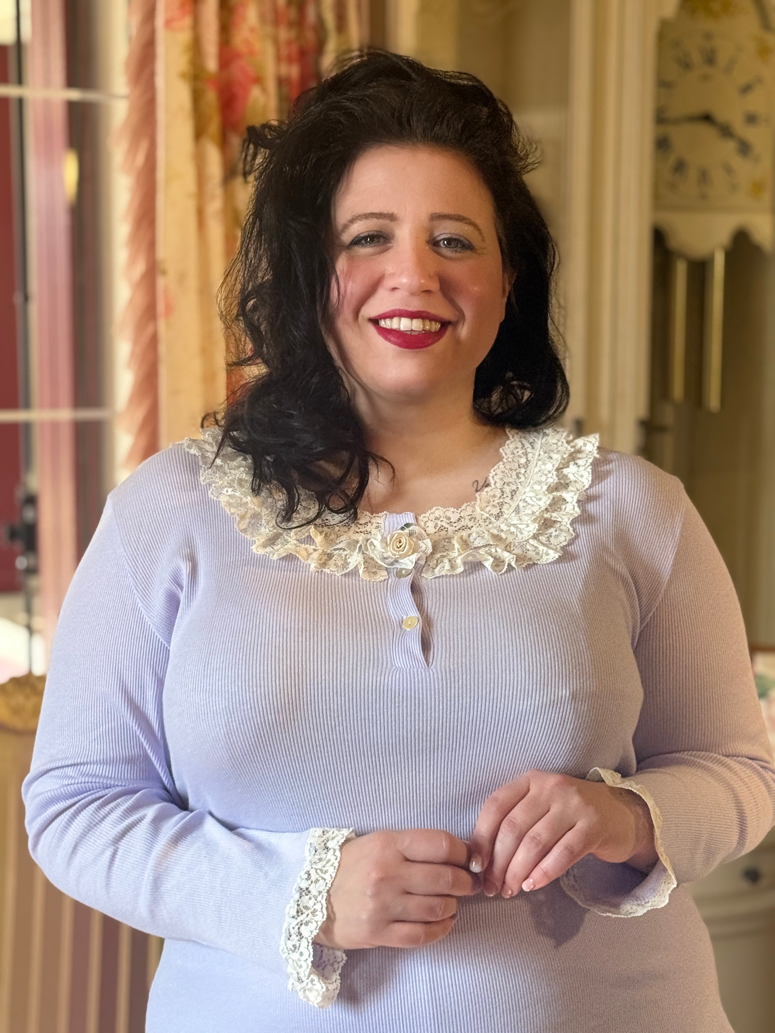 Pigiama Donna  Manica Lunga  Parigi