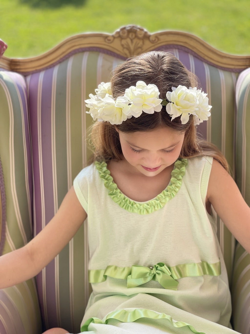 Camicia Balze Raso Bimba