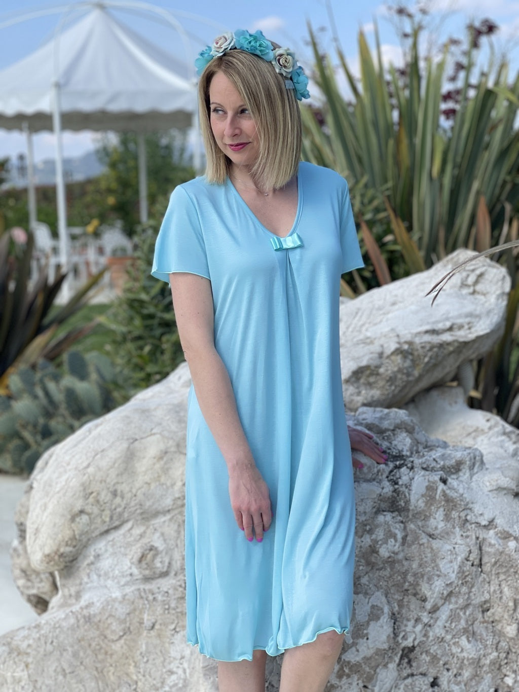 Camicia Impero Fiocco