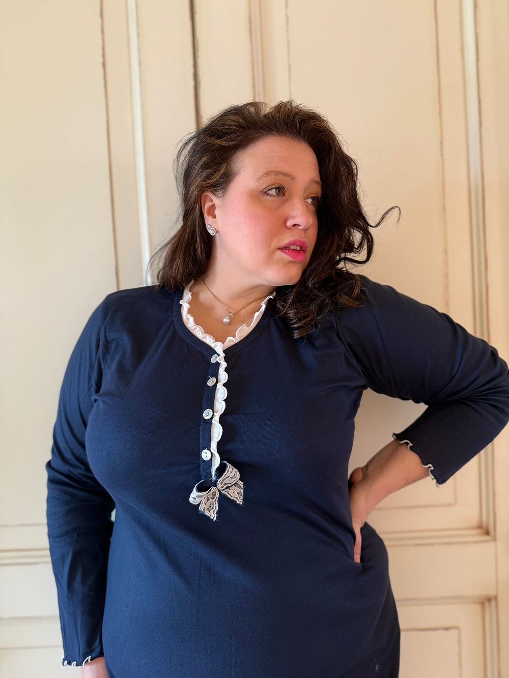 Camicia Donna Manica Lunga Modal Giorgia