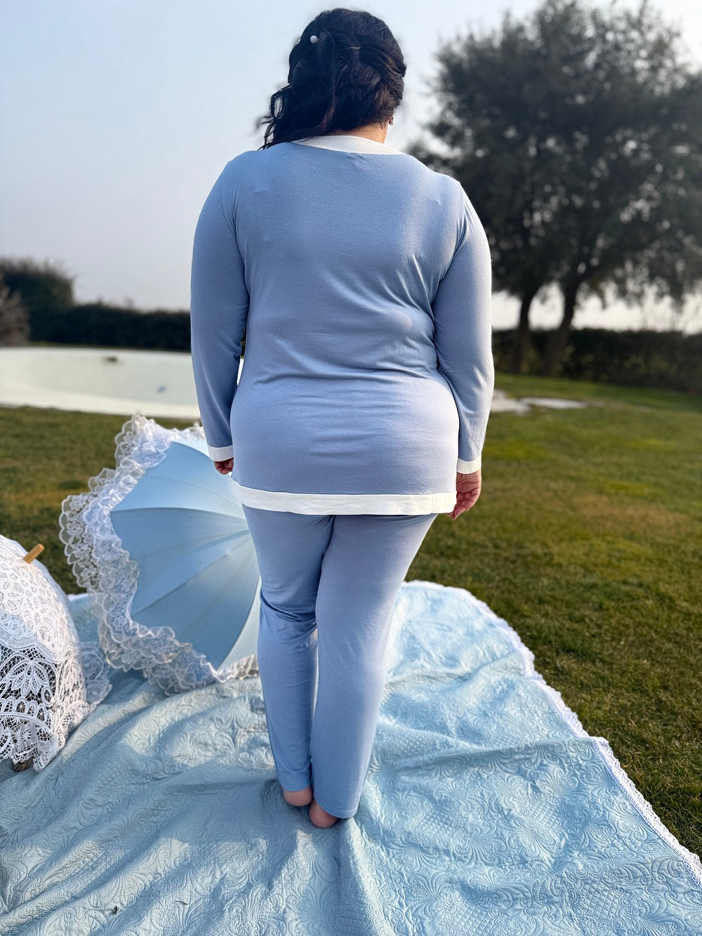 Pigiama Donna Manica Lunga Mira