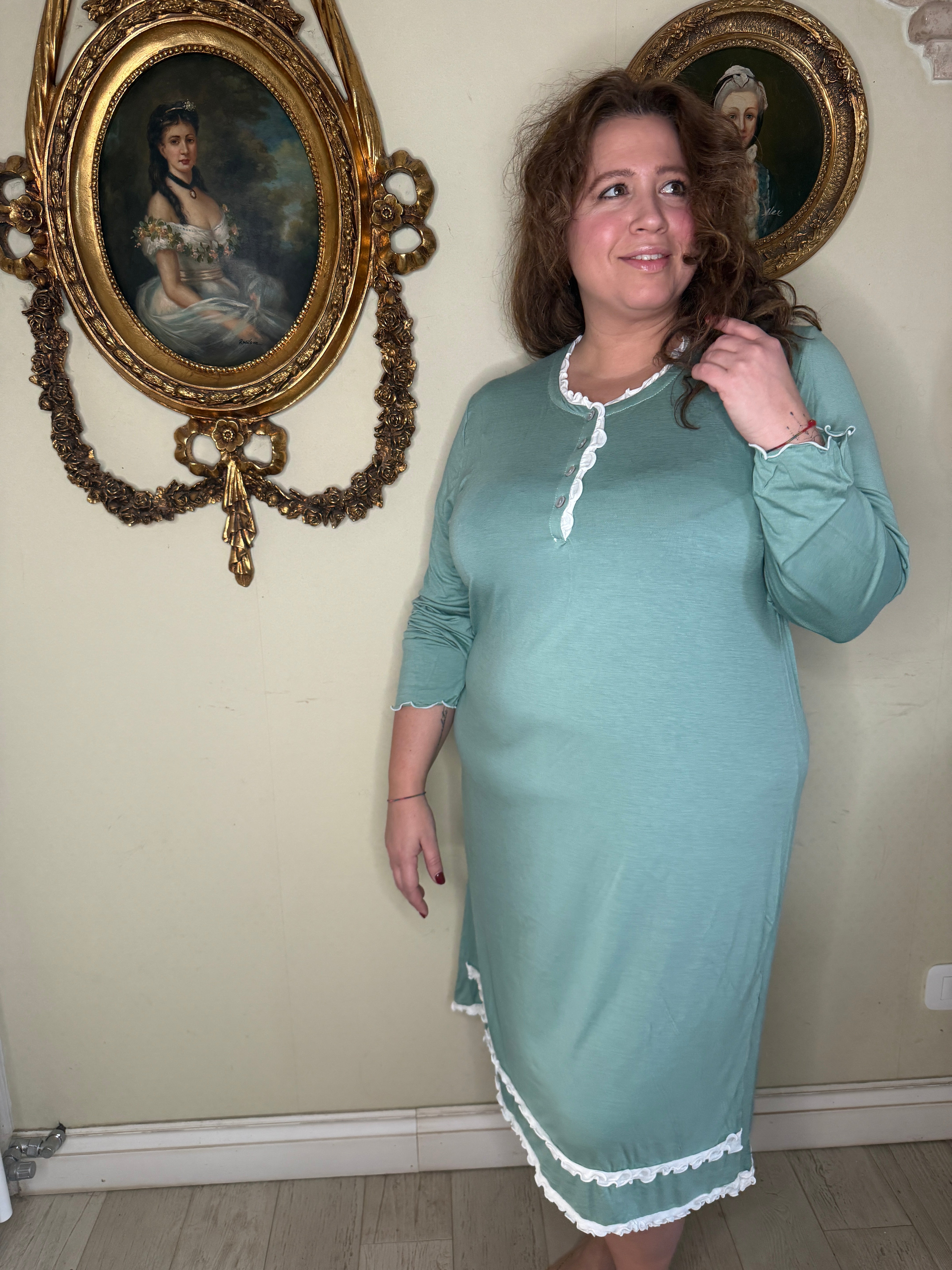 Camicia Donna Manica Lunga Modal Giorgia