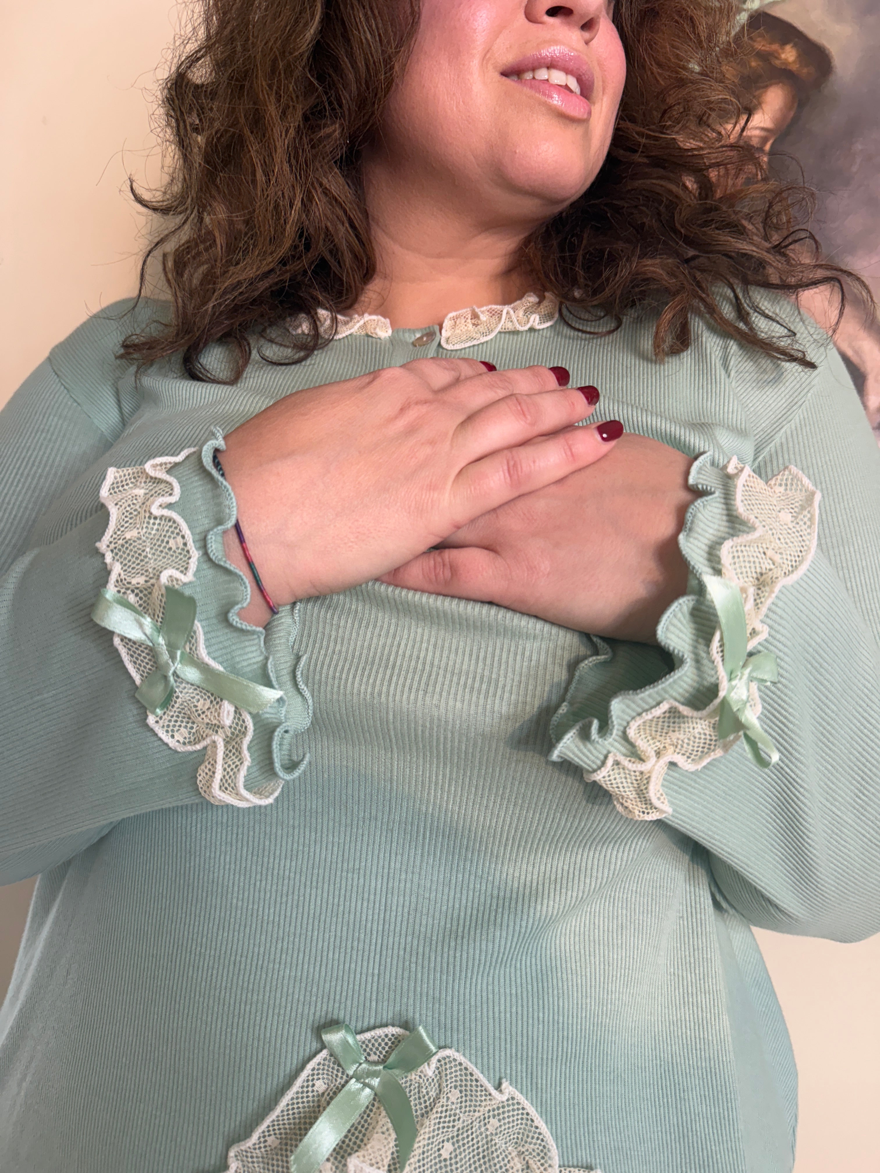 Pigiama Donna Manica Lunga Regina