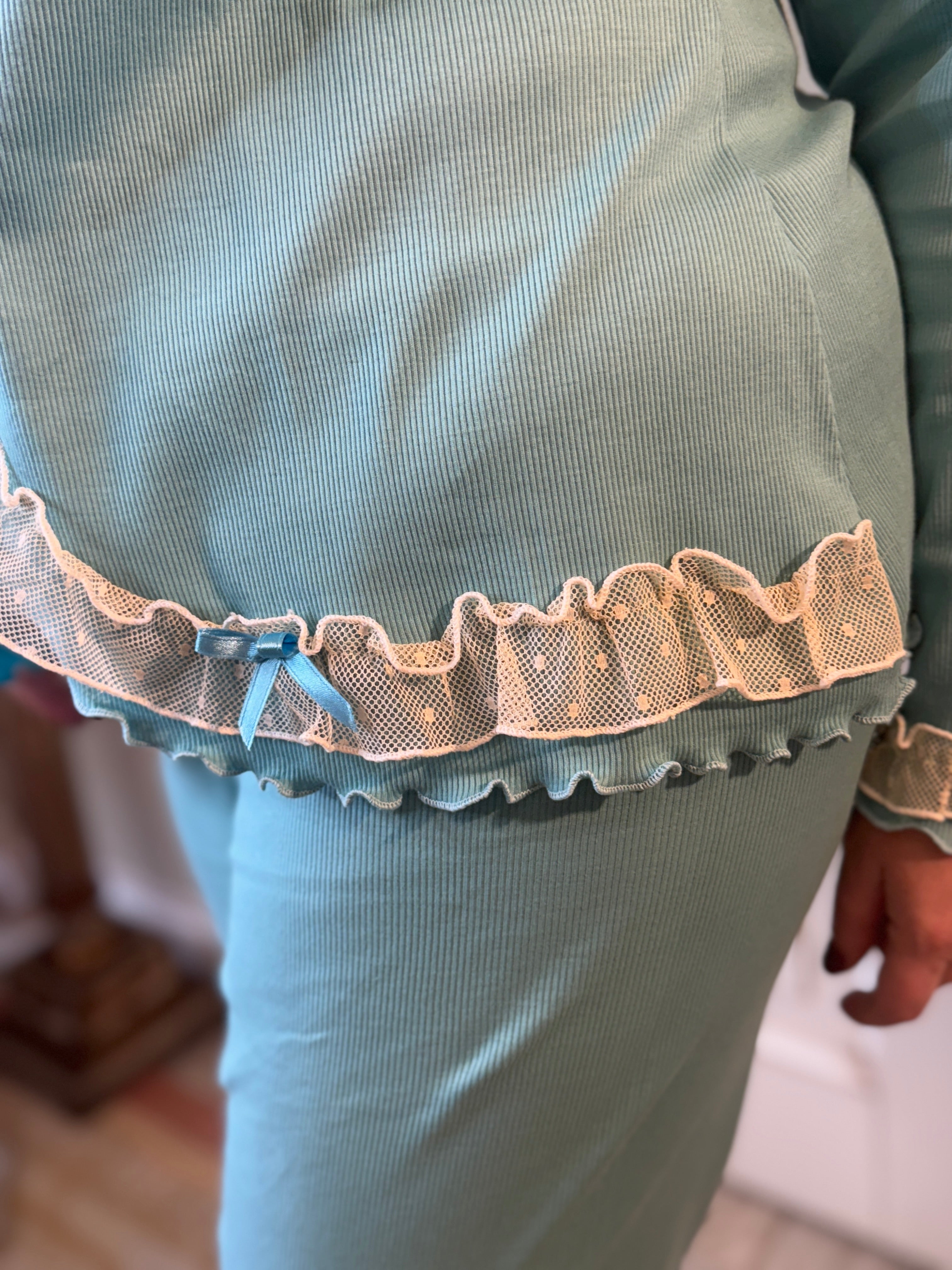 Pigiama Donna Manica Lunga Regina