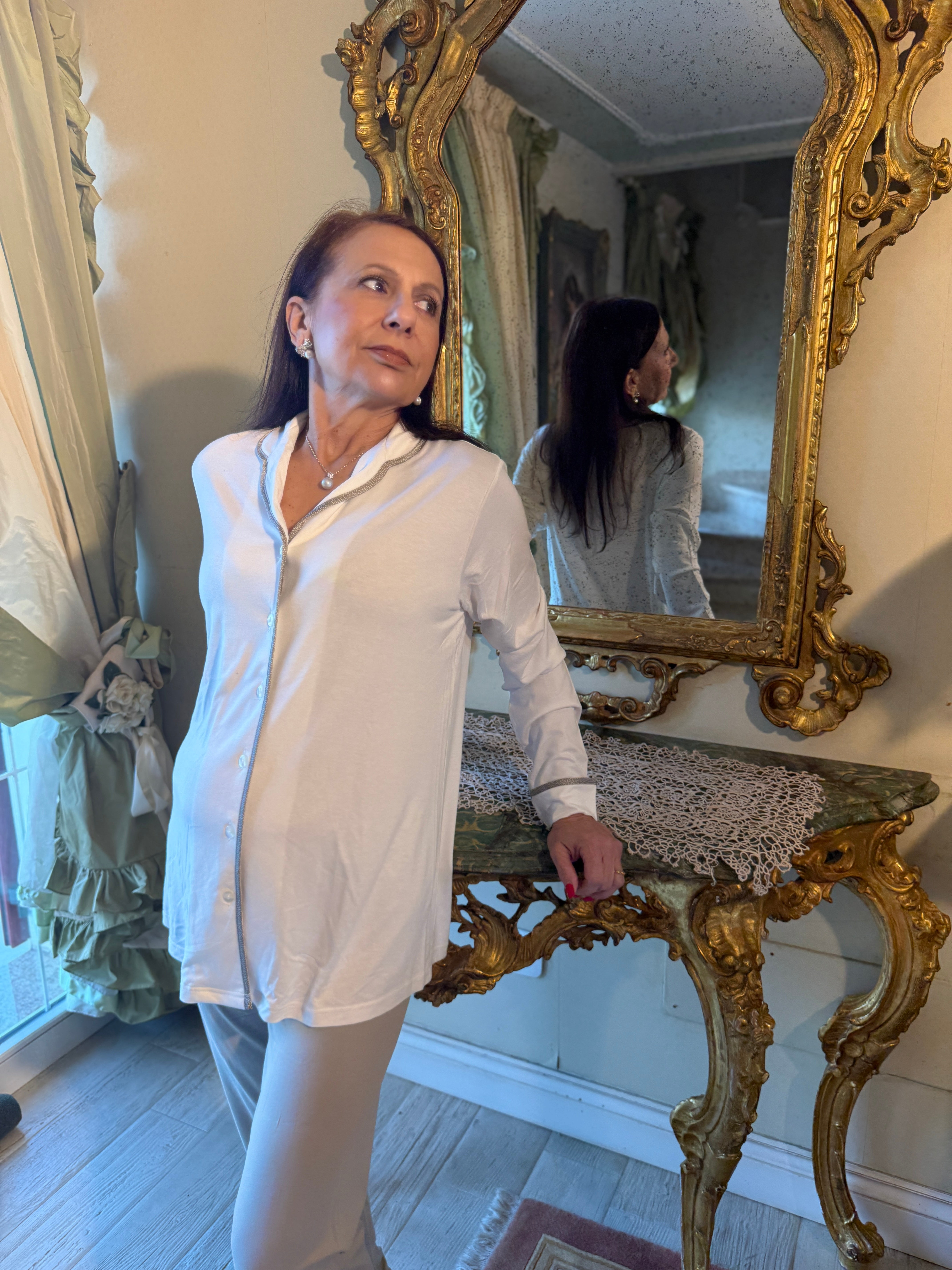 Pigiama Donna Manica Lunga  9074