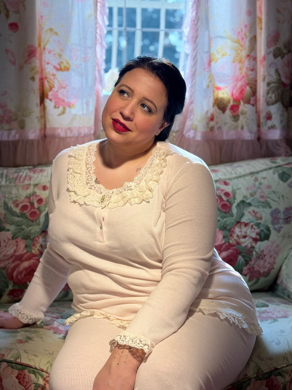 Pigiama Donna  Manica Lunga  Parigi