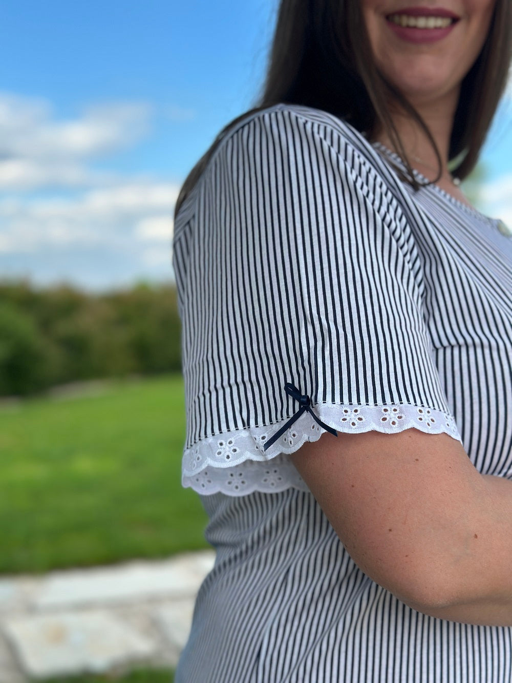 Camicia Donna Aperta Marina