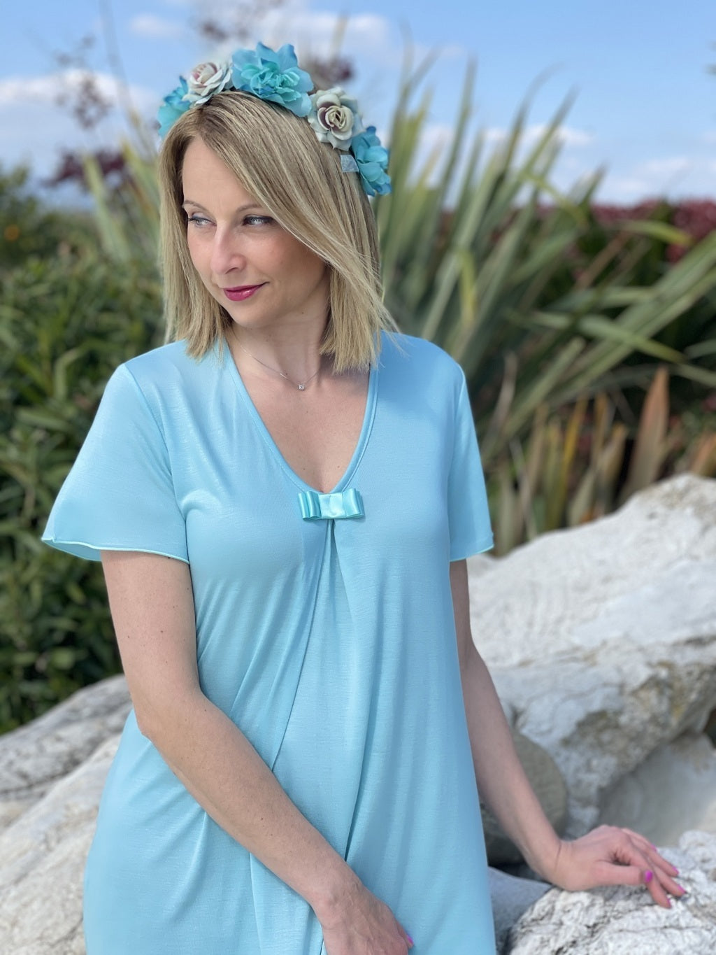 Camicia Impero Fiocco