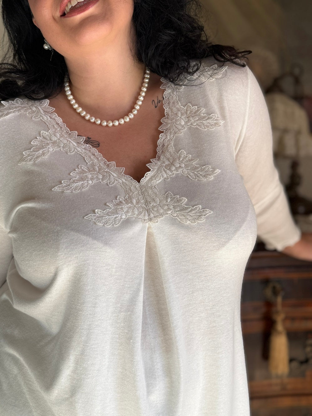 Pigiama Donna Manica Lunga Iva Cachemire