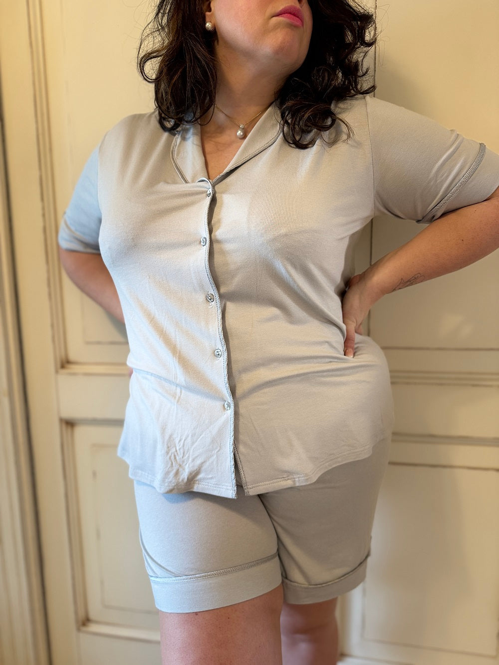 Pigiama Donna Manica Corta 9066