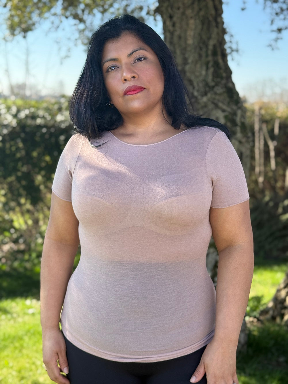 Maglia Donna Manica Corta Cashmere