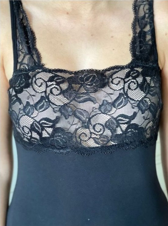 Canotta Donna Spalla Larga Pizzone