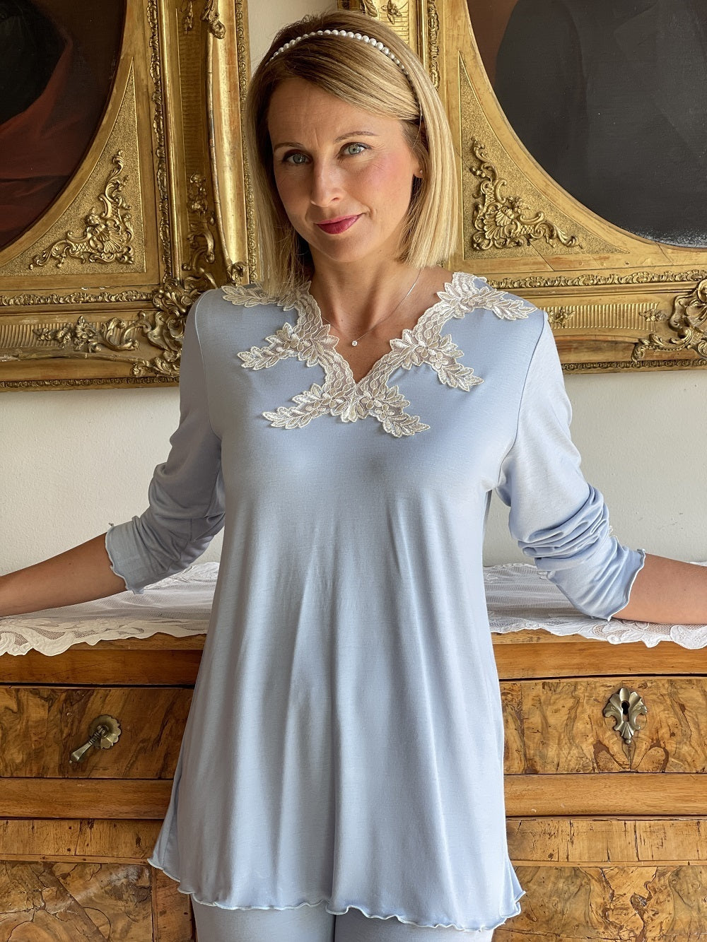 Pigiama Ivana Manica Lunga