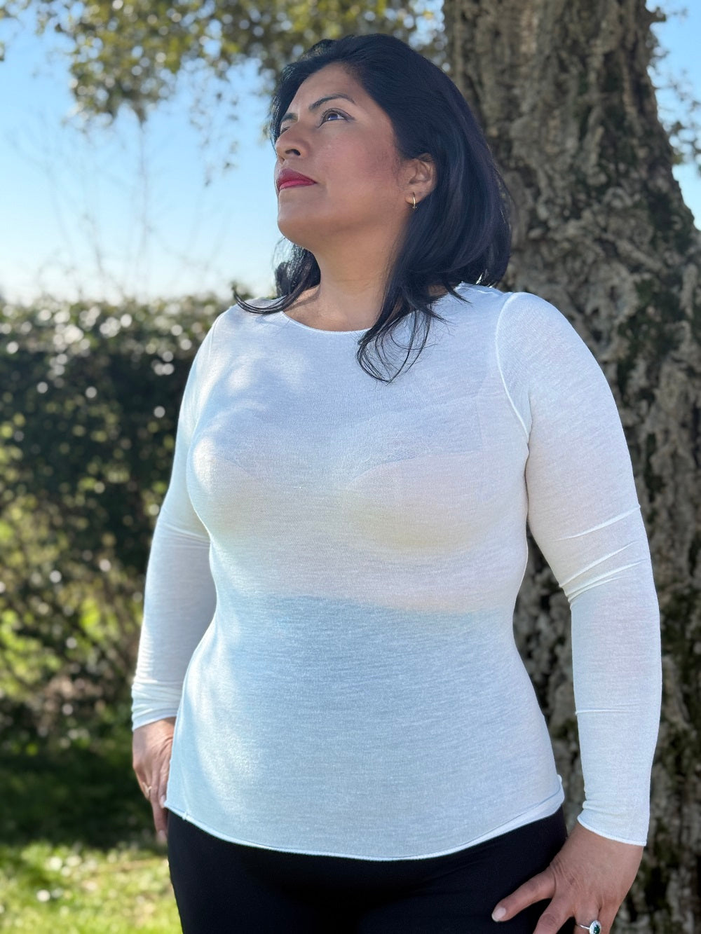 Maglia Donna Manica Lunga Cashemere