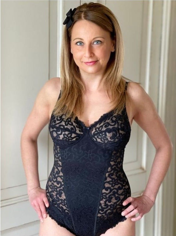 Body Donna Pizzo Senza Ferretto 515