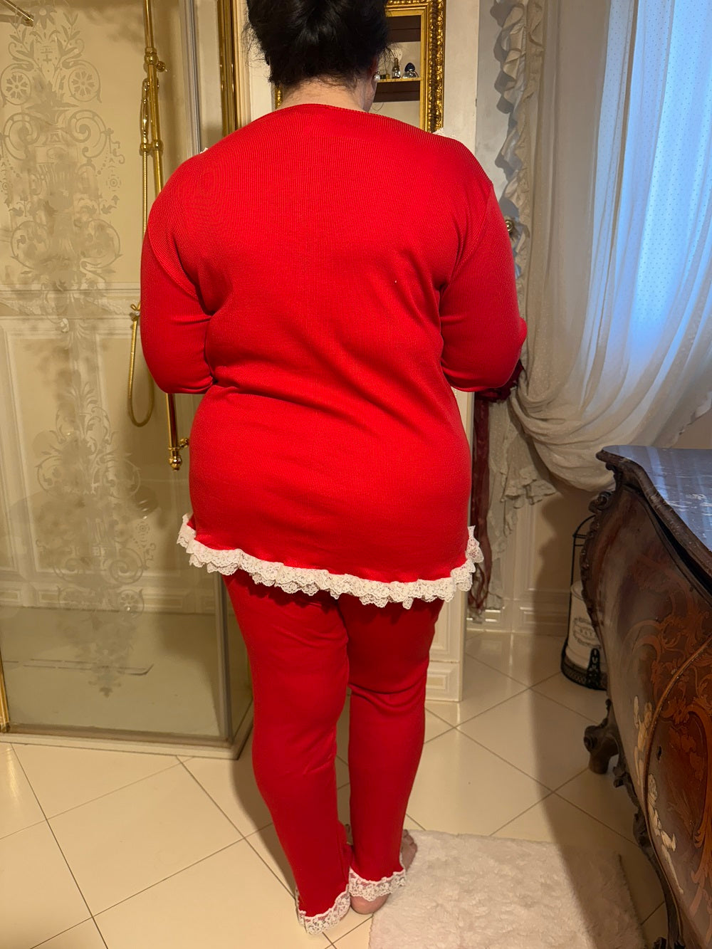 Pigiama Donna  Manica Lunga  Parigi