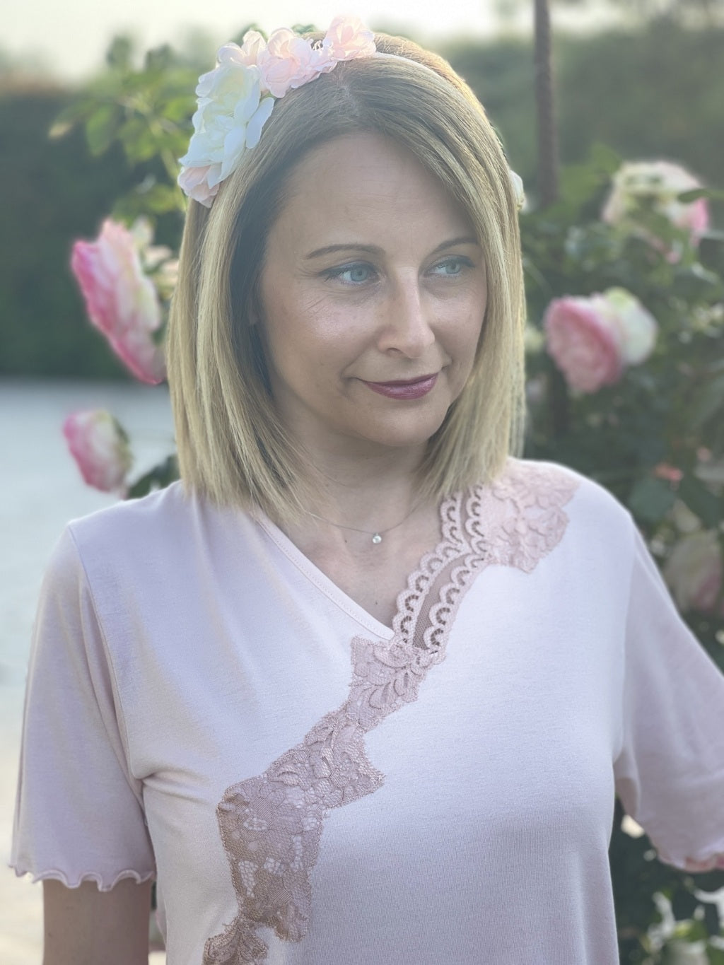 Pigiama Olivia Manica Corta