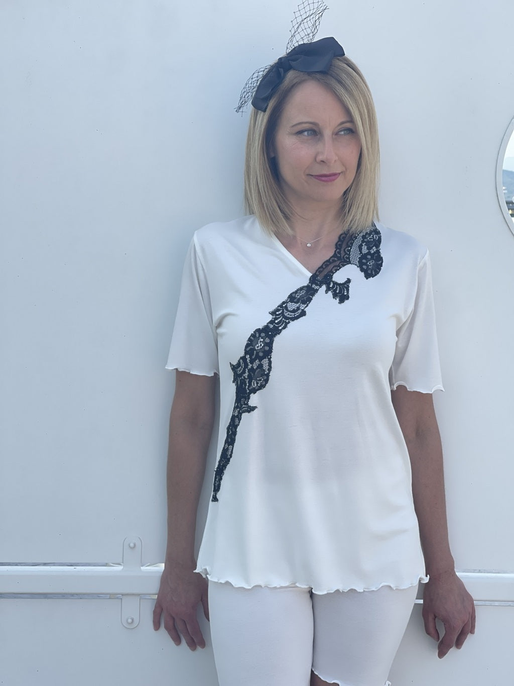 Pigiama Olivia Manica Corta