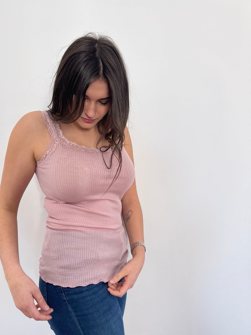 Canotta Donna Lana Seta 1491