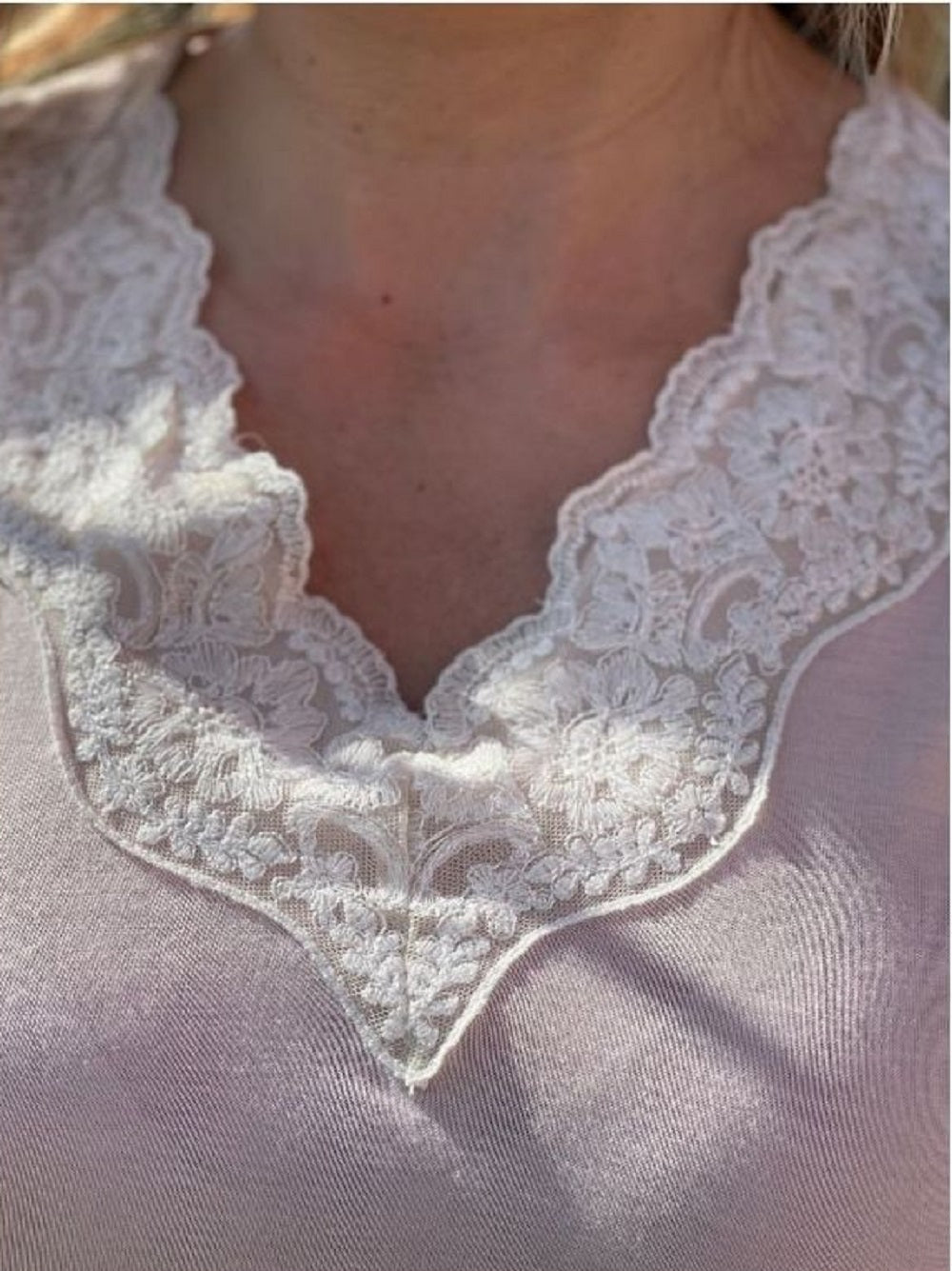 Pigiama Donna Manica Corta Pant Lungo Monica